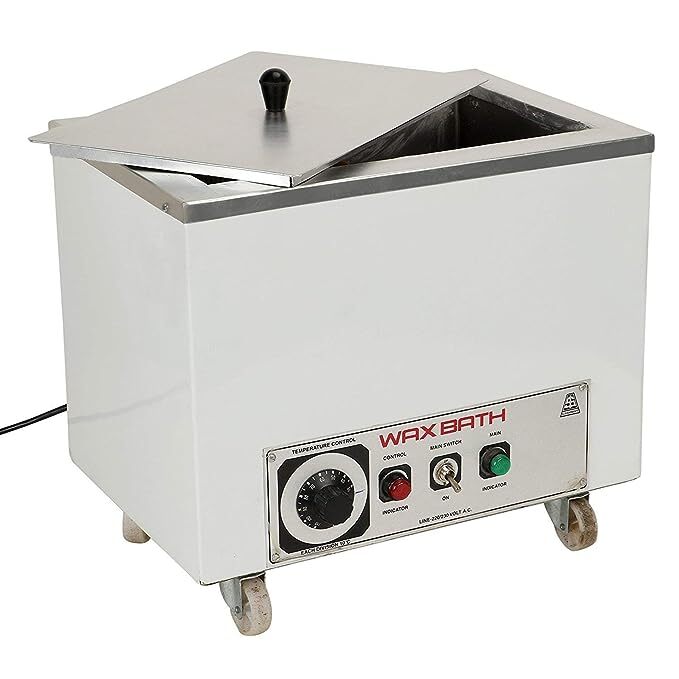 Tnt Paraffin Wax Bath - Steel Material, 42x28x34cm Dimensions, Electro Physiotherapy Pain Relief Equipment, Long-lasting Hot Therapy Solution For Adults
