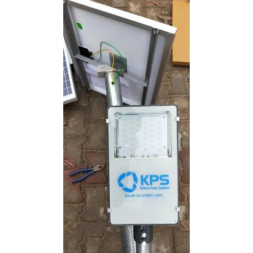 Silver Street Light Pole By Krishna Power Systems