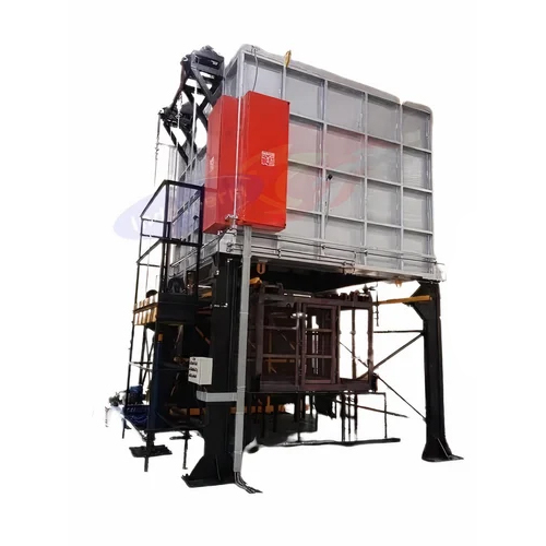 ब्लैक इलेक्ट्रिक ड्रॉप बॉटम क्वेंच फर्नेस