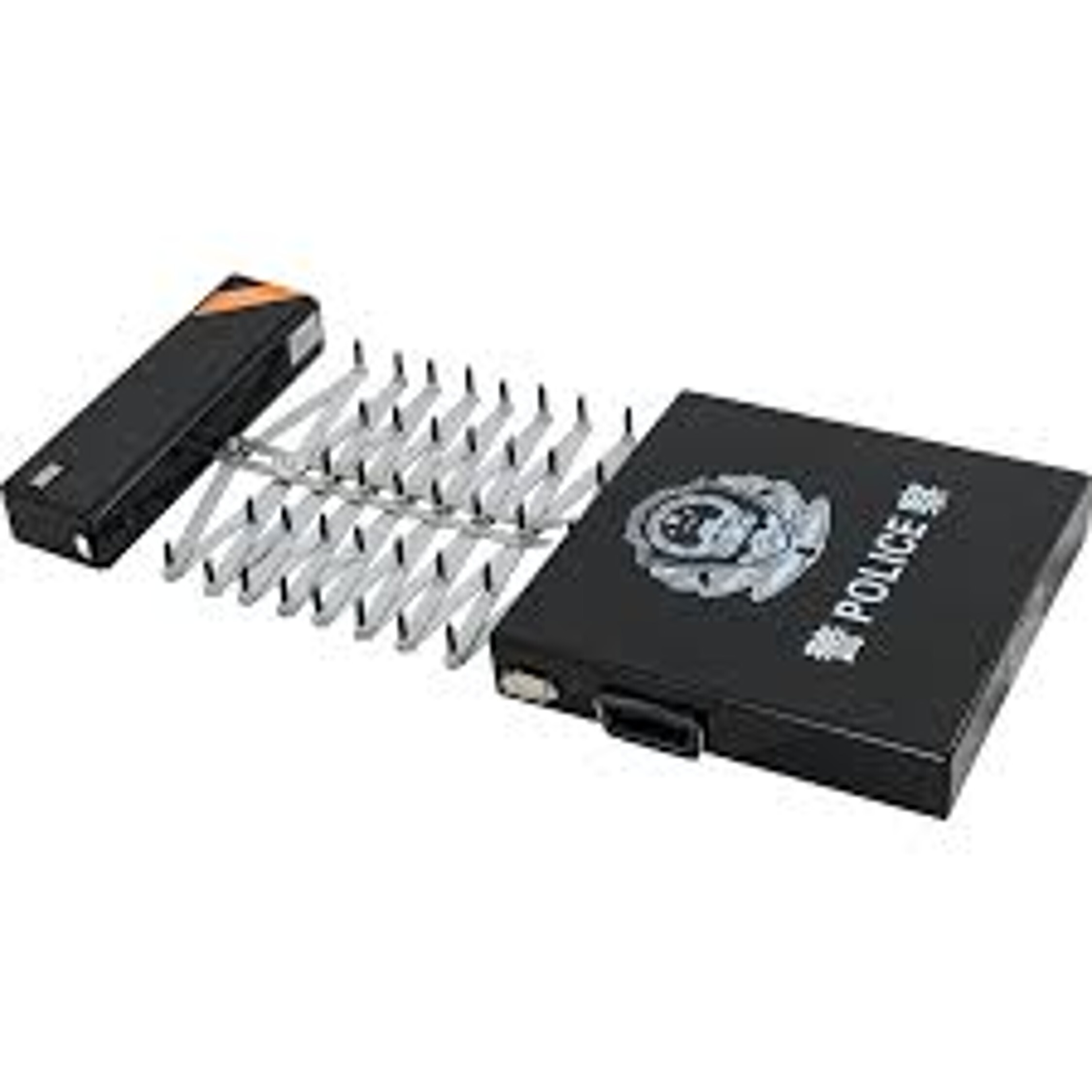 Tyre Killer - 12 Units Material, Black Color | Ideal For Hotels, Restaurants, Cinemas, Railway Stations, Airports, Enhanced Road Safety