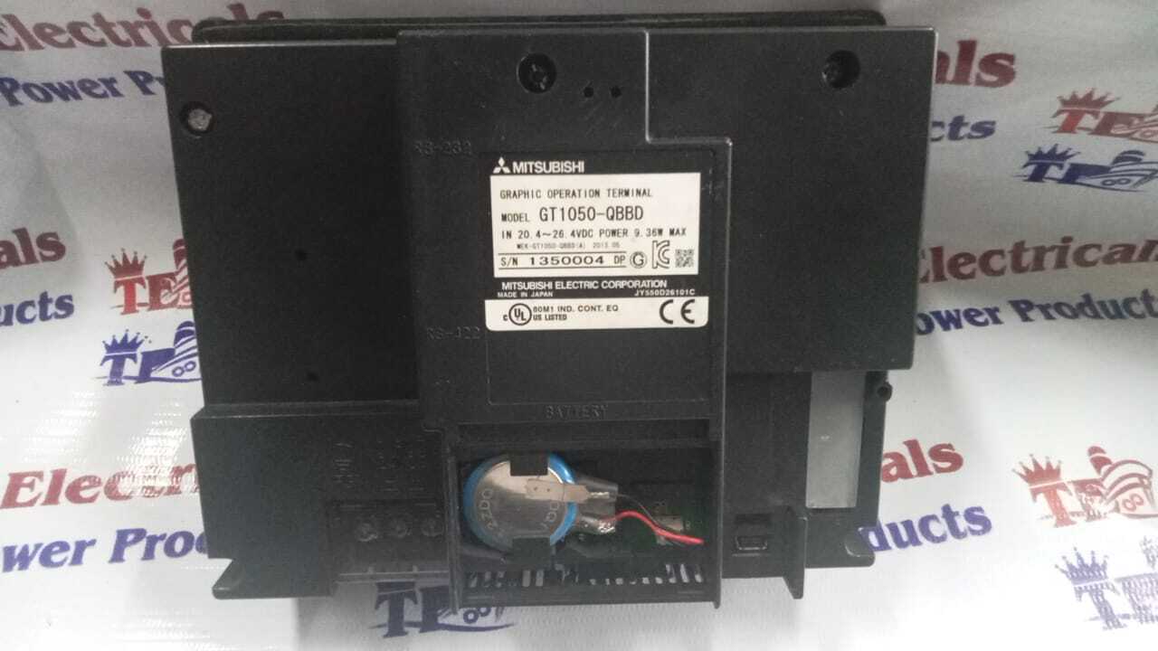 Mitsubishi Gt1050-qbbd Hmi - Application: Industrial Automation