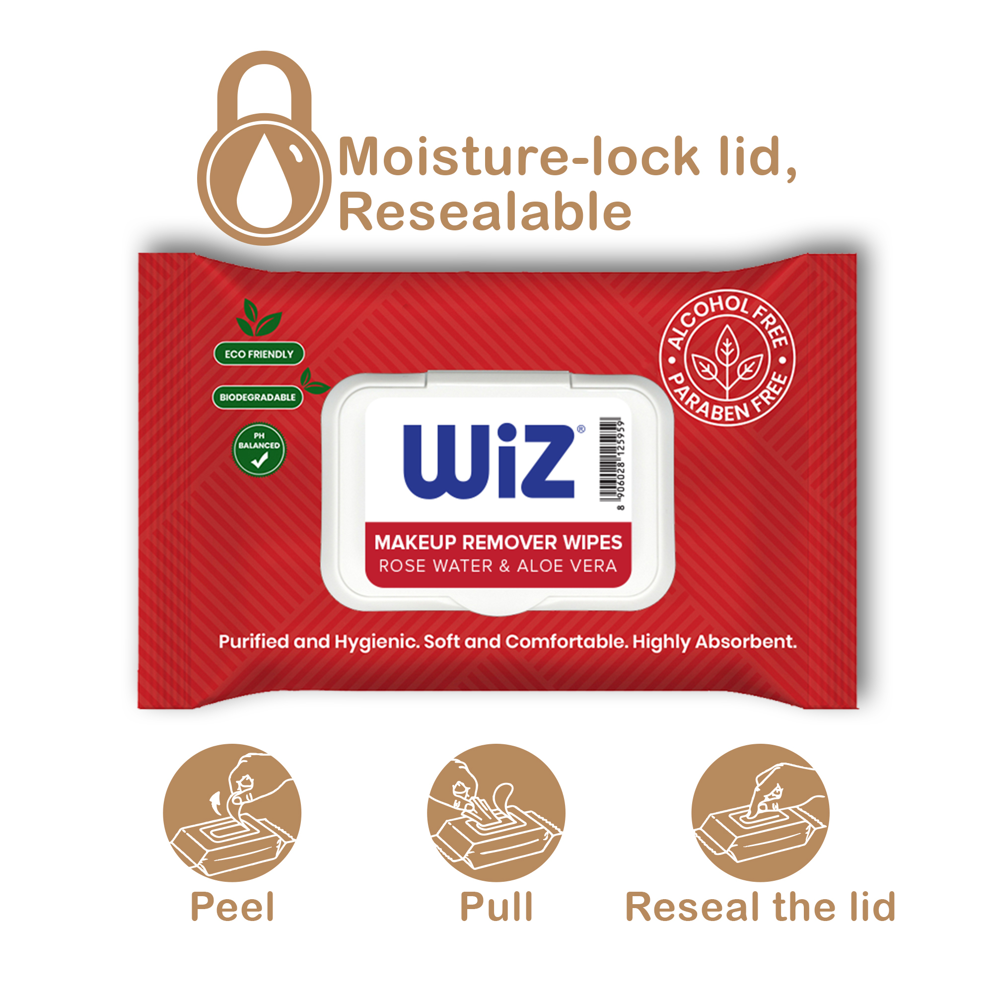Wiz Refreshing Wet Wipes 25 Pulls Age Group: Women