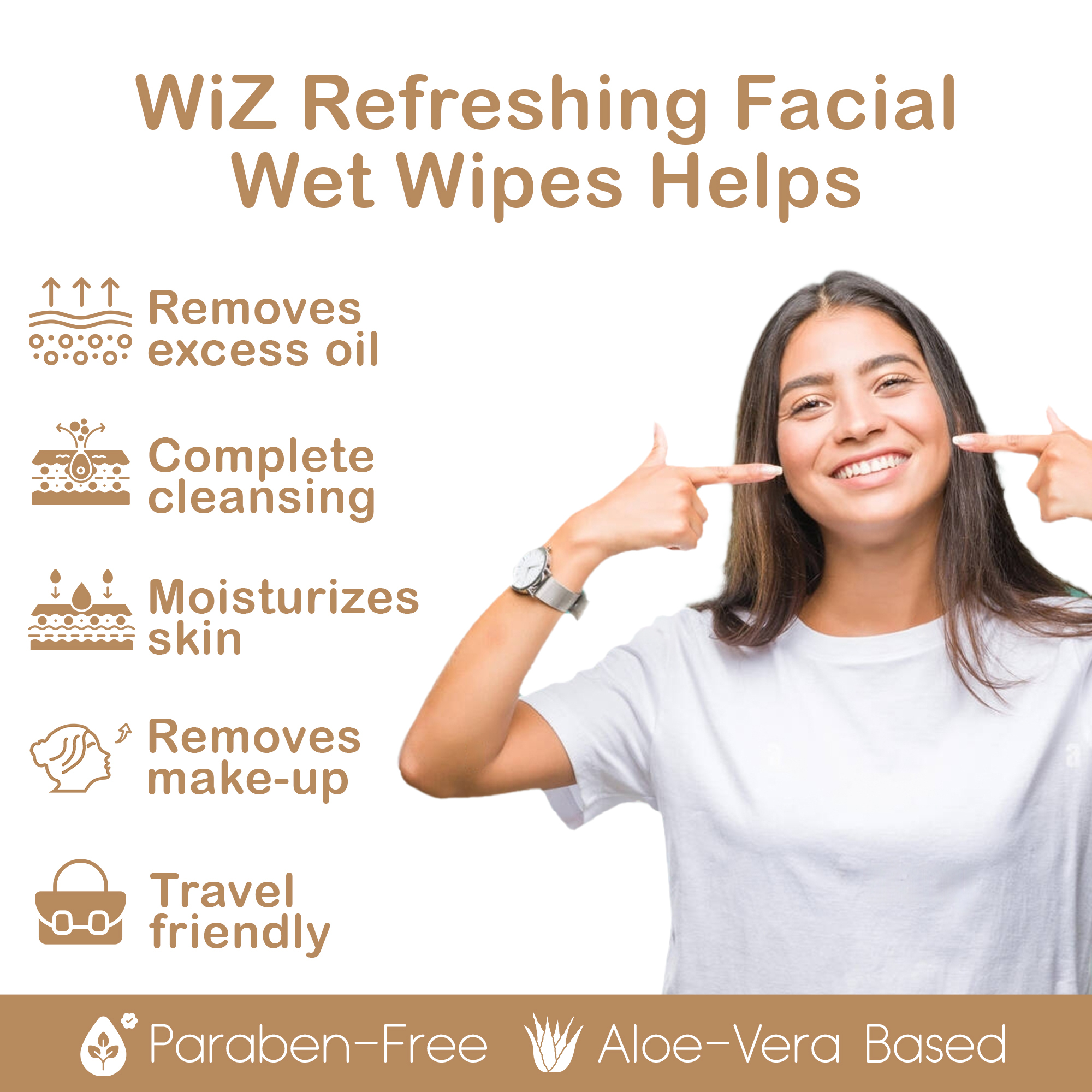 Wiz Refreshing Wet Wipes 25 Pulls Age Group: Women