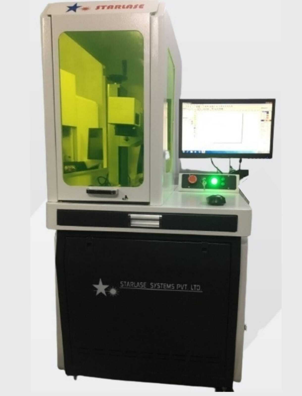 Gold Laser Cutting Machine - Super Fiber Source, Digital Scanner With Star Laser Technology Software, Hiwin Moving Parts | 100000 Hours Lifetime