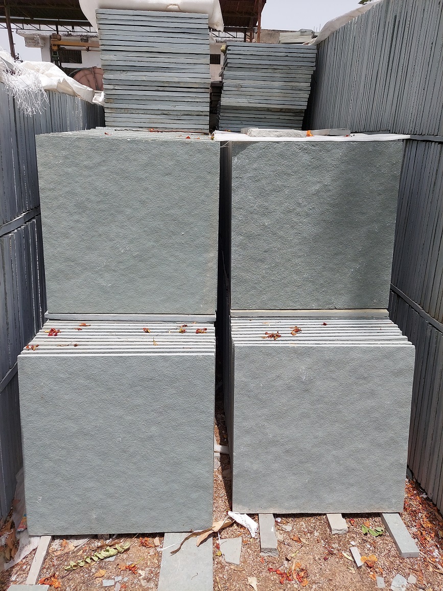 Kota Blue Limestone Paving Slabs - Application: Construction