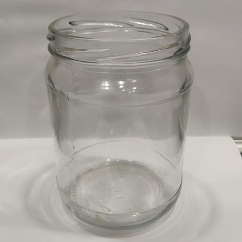 Decorative Glass Jar - Glass, Various Sizes, Transparent | Different Thickness Available, Plain Pattern Design
