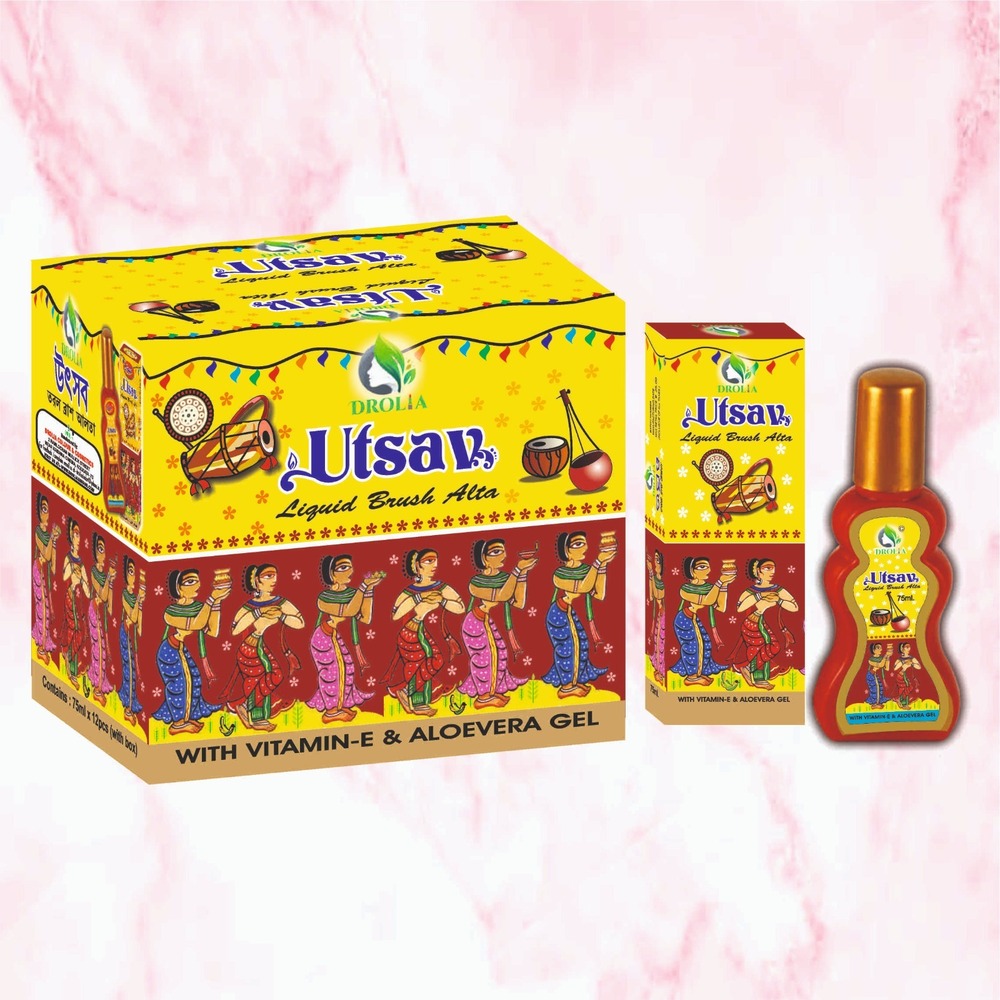 Drolia Utsav Alta 35Ml With Box - Age Group: Married Women