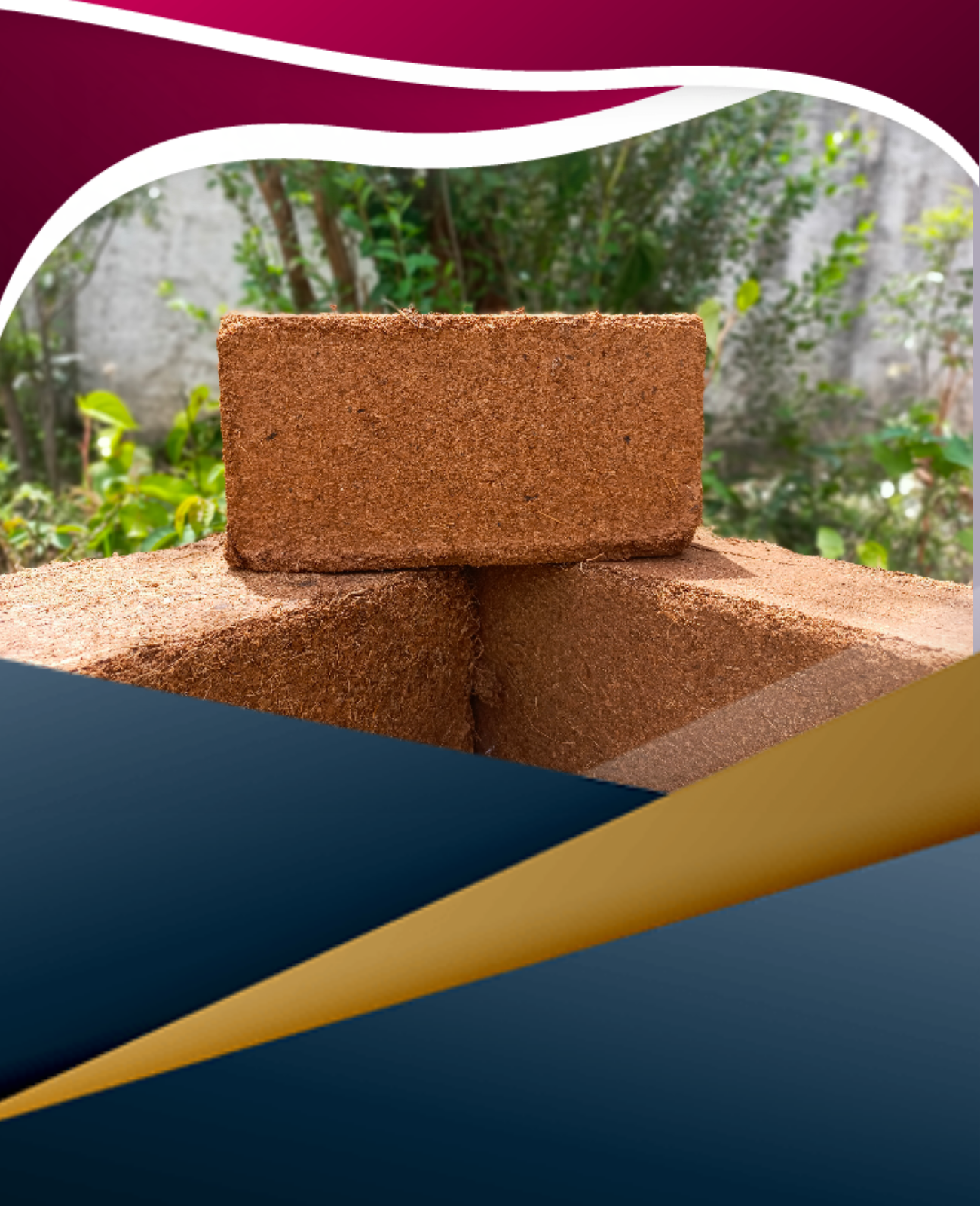 Eco-friendly Low Eco Coco Peat Block