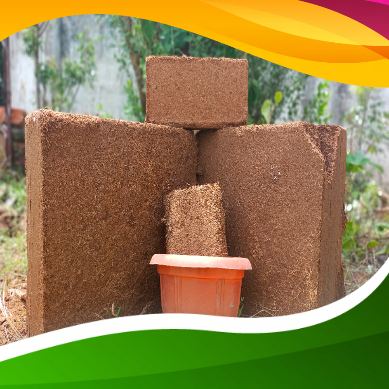 Eco-friendly Low Eco Coco Peat Block