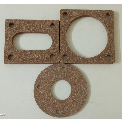 Rubber Cork Gasket - Color: Brown