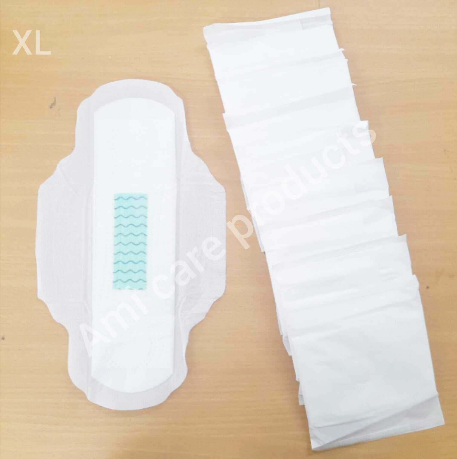Anion Chip Sanitary Napkin (A1) - Cotton Xl Size (280mm) | Ultra Slim Design, Soft Top Sheet, Stretchable Wings For Secure Fit, And Extra Absorbent Core