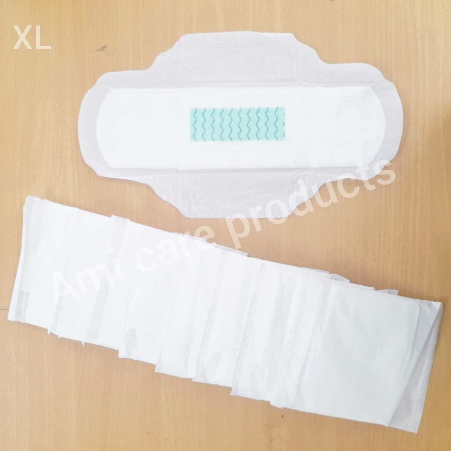 Anion Chip Sanitary Napkin (A1) - Cotton Xl Size (280mm) | Ultra Slim Design, Soft Top Sheet, Stretchable Wings For Secure Fit, And Extra Absorbent Core
