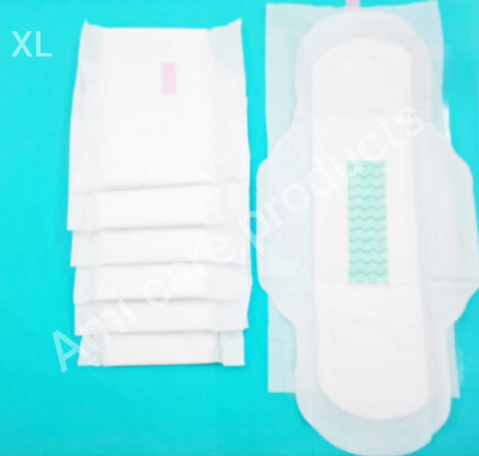 Anion Chip Sanitary Napkin (A1) - Cotton Xl Size (280mm) | Ultra Slim Design, Soft Top Sheet, Stretchable Wings For Secure Fit, And Extra Absorbent Core