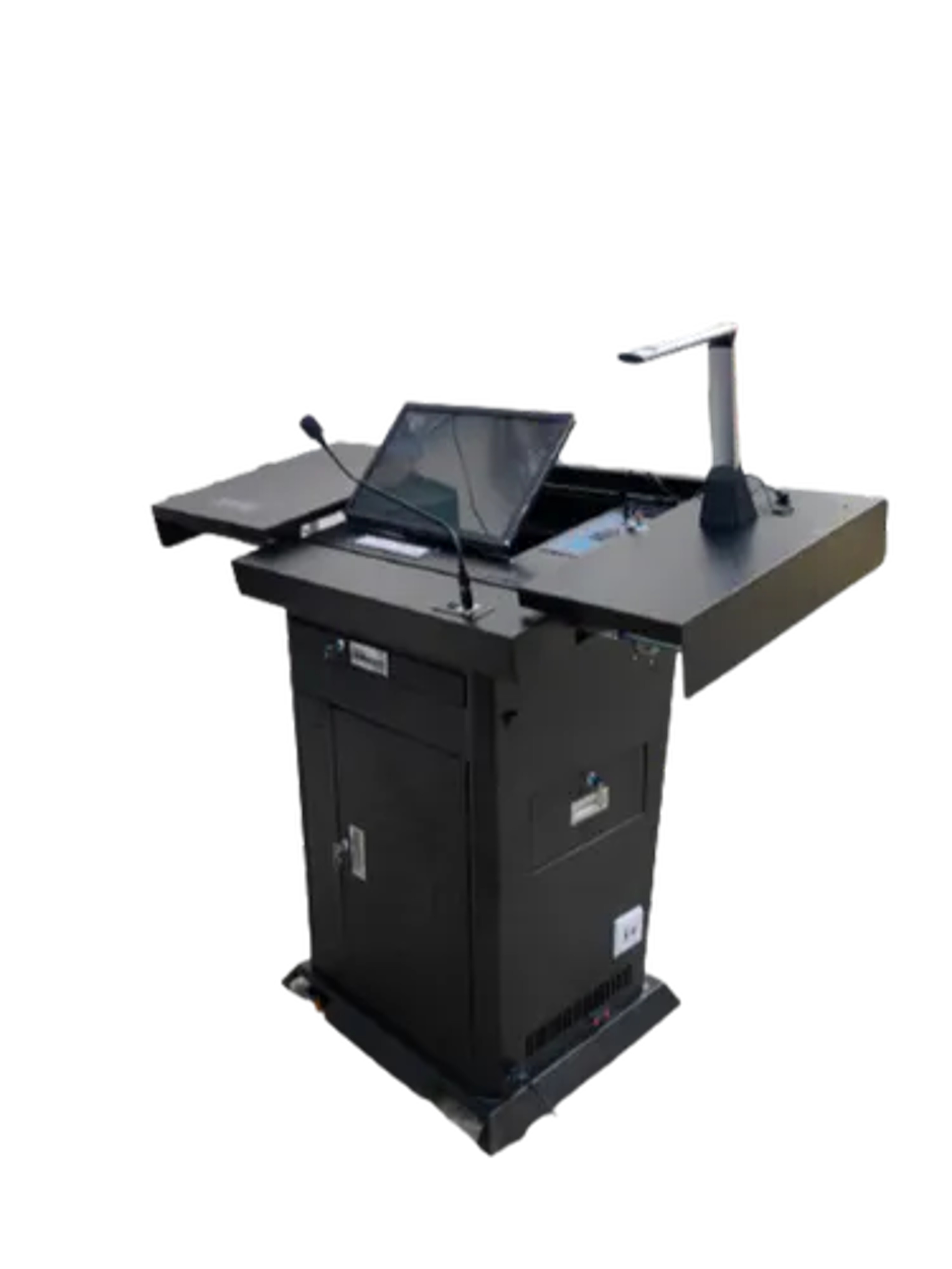 Display Podium With 32 Inch Front Screen - 21.5 Inch Touch Screen, I3/i5/i7 Processor, 4gb/8gb Ram, 500gb/1tb Hdd, Wireless Mic, Control Panel | Black, Ups Facility Optional, Visualiser (2 Mp)