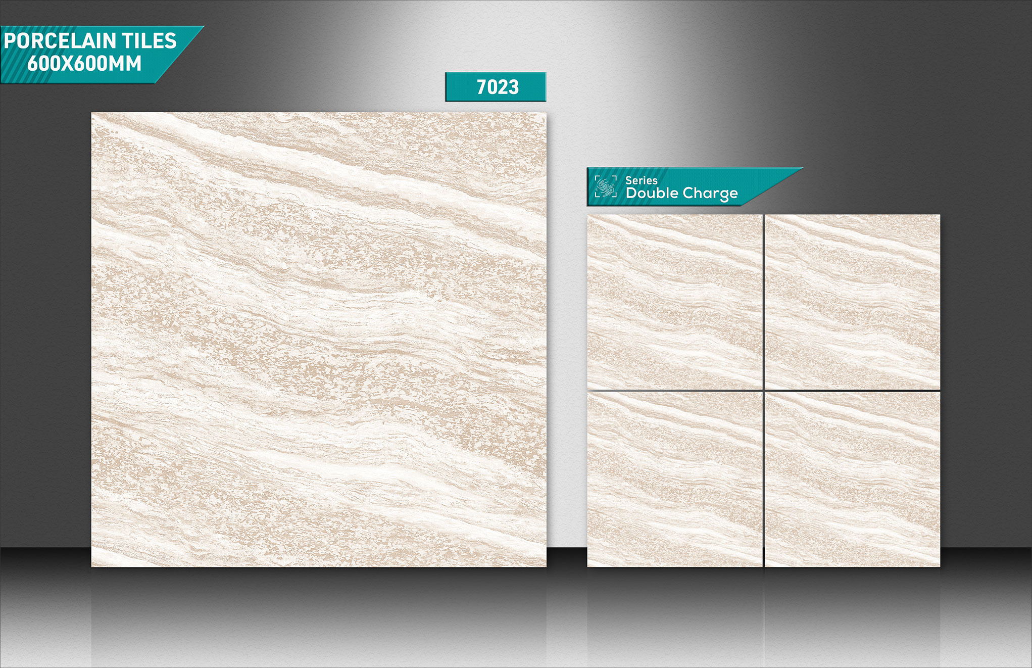 Double Charge Porcelain Tiles