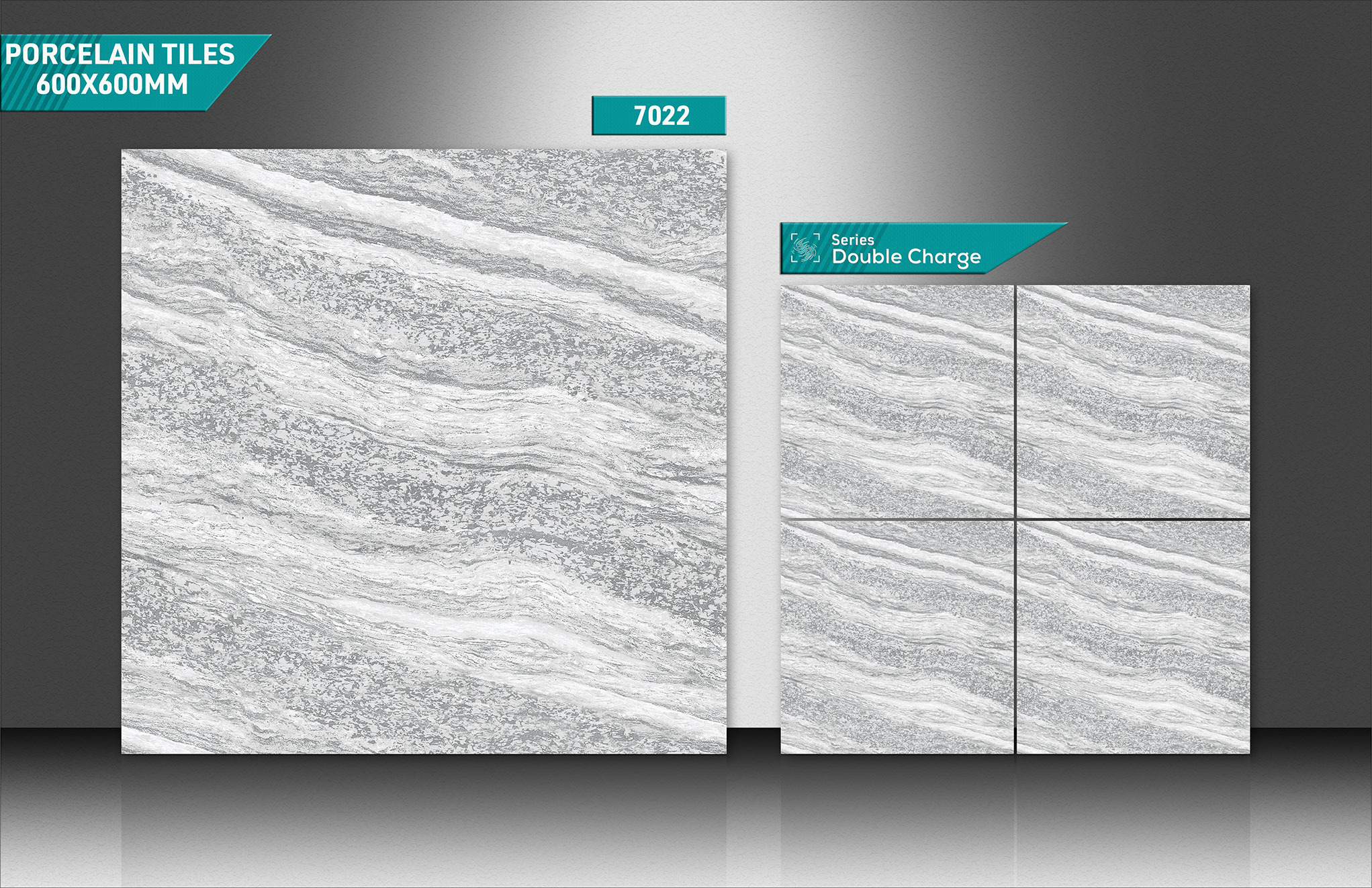 Double Charge Porcelain Tiles