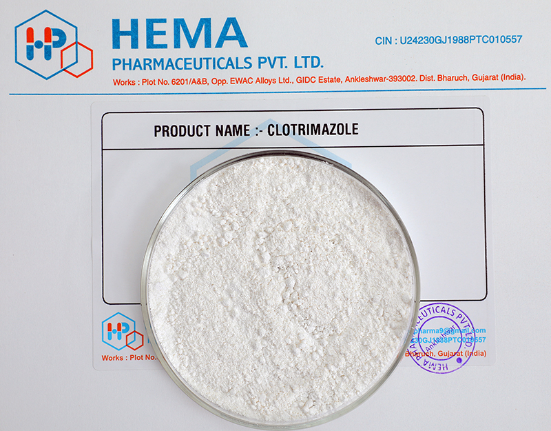 Clotrimazole - Cas 23593-75-1, 99% Purity, White Powder, Slightly Soluble | Fungal Skin Infection Treatment For Athlete's Foot, Ringworm, Jock Itch