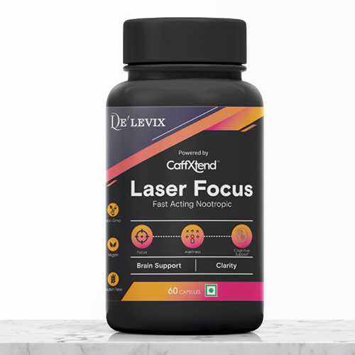 Laser Focus Capsules - 60 Count, Cognitive Support for Enhanced Concentration and Memory Recall, Ideal for Mental Clarity