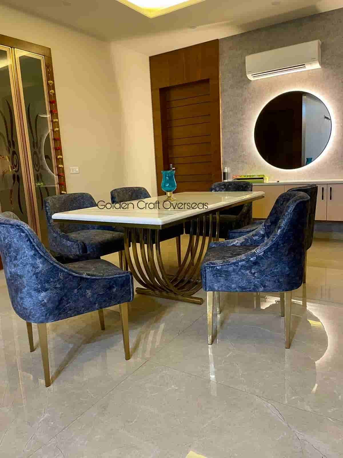 Contemporary Dinning Table Set - Brand Name: Golden Craft Overseas