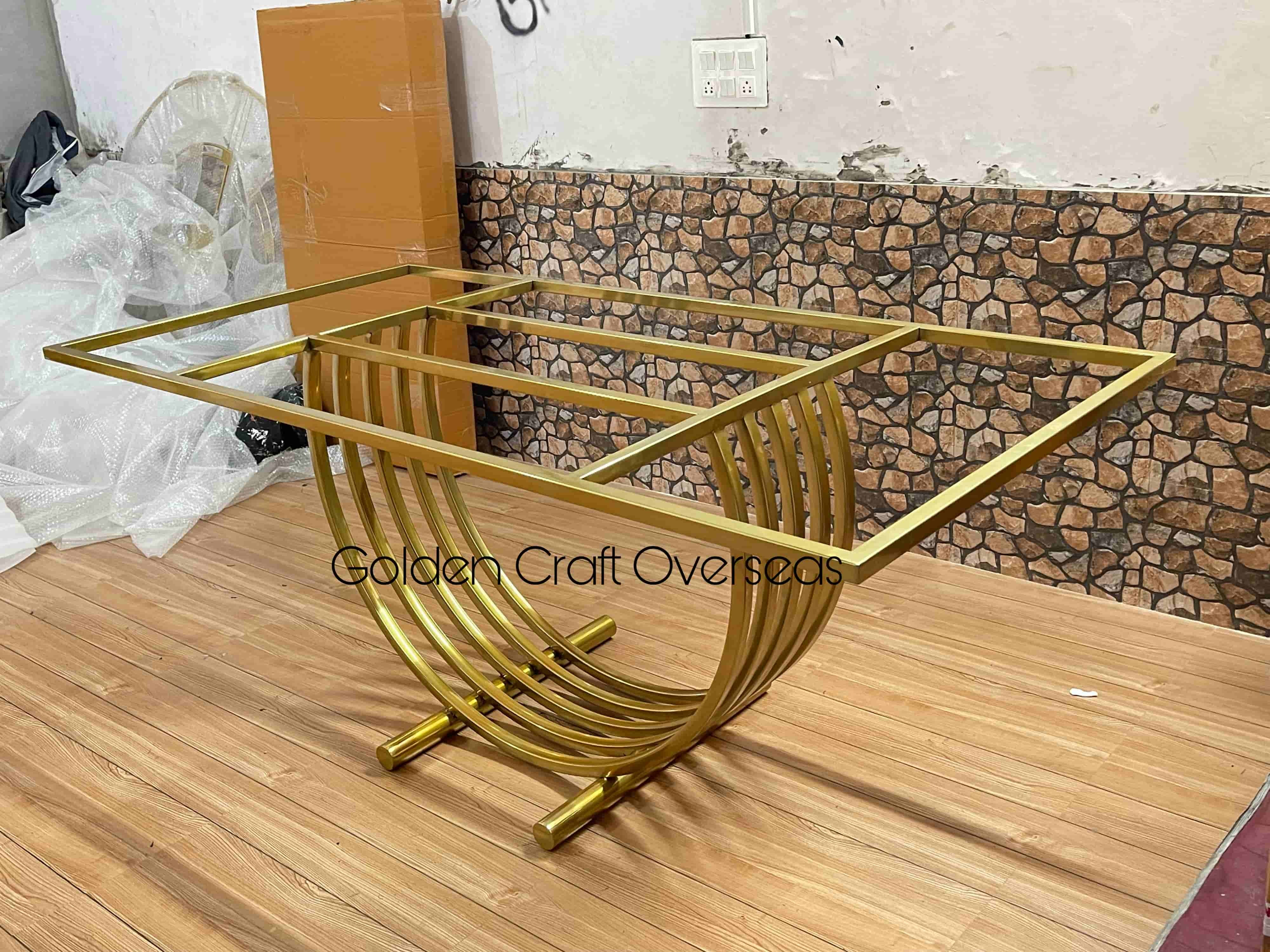 Contemporary Dinning Table Set - Brand Name: Golden Craft Overseas