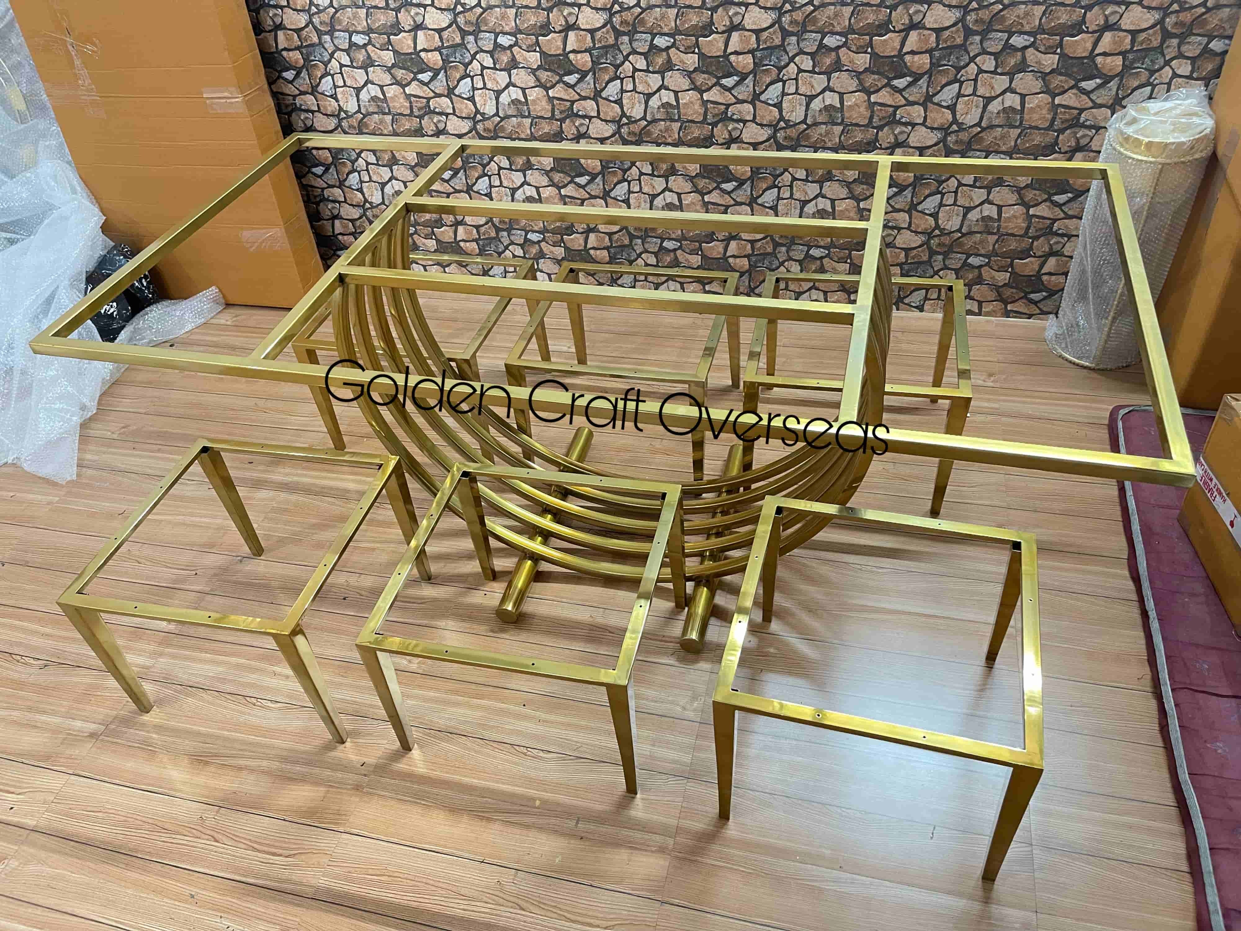 Contemporary Dinning Table Set - Brand Name: Golden Craft Overseas