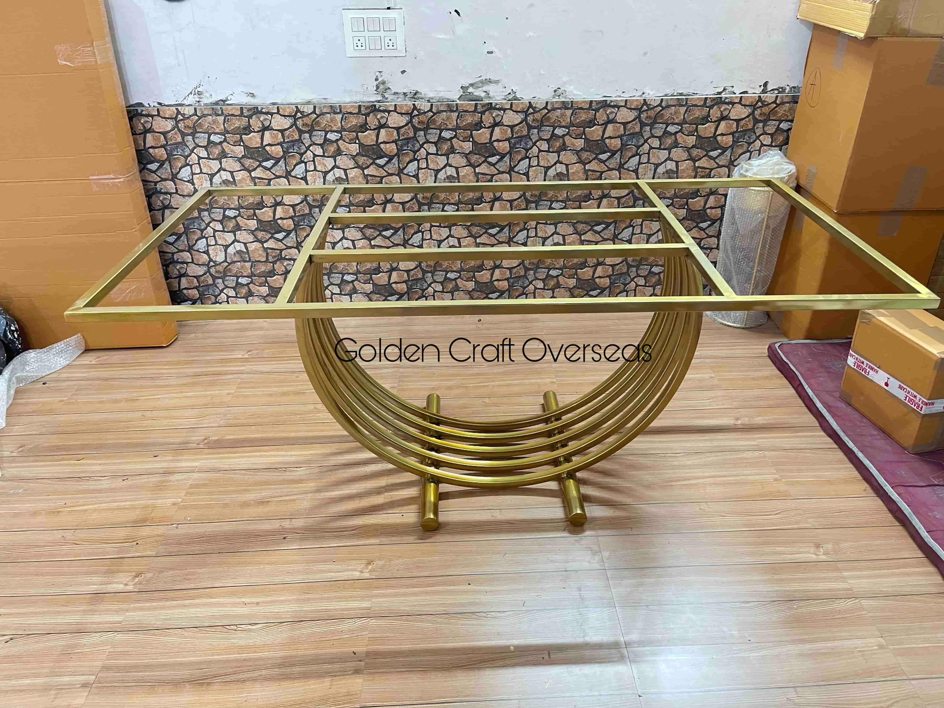 Contemporary Dinning Table Set - Brand Name: Golden Craft Overseas