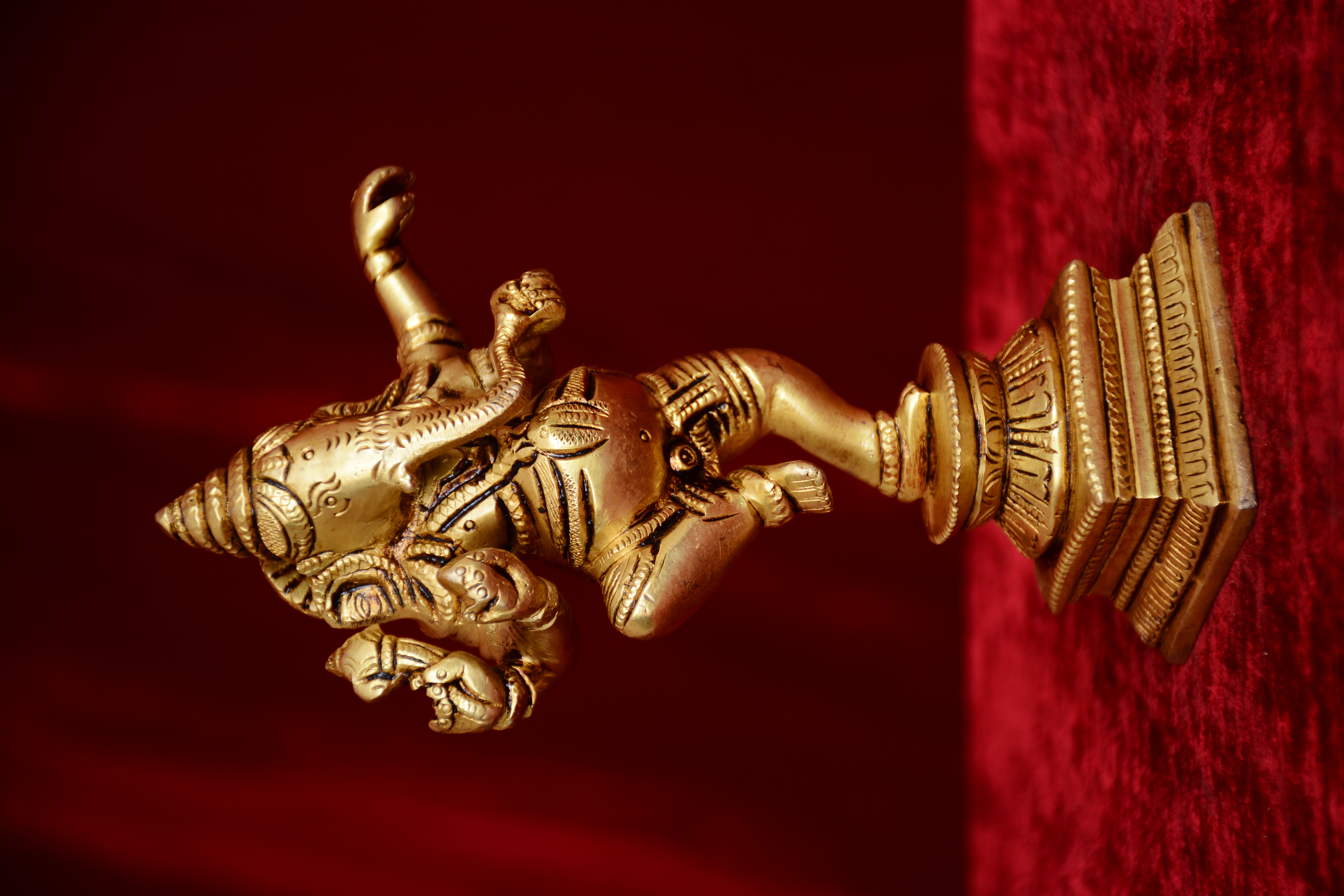 Dancing Ganesh Ji - Finishing: Polishing