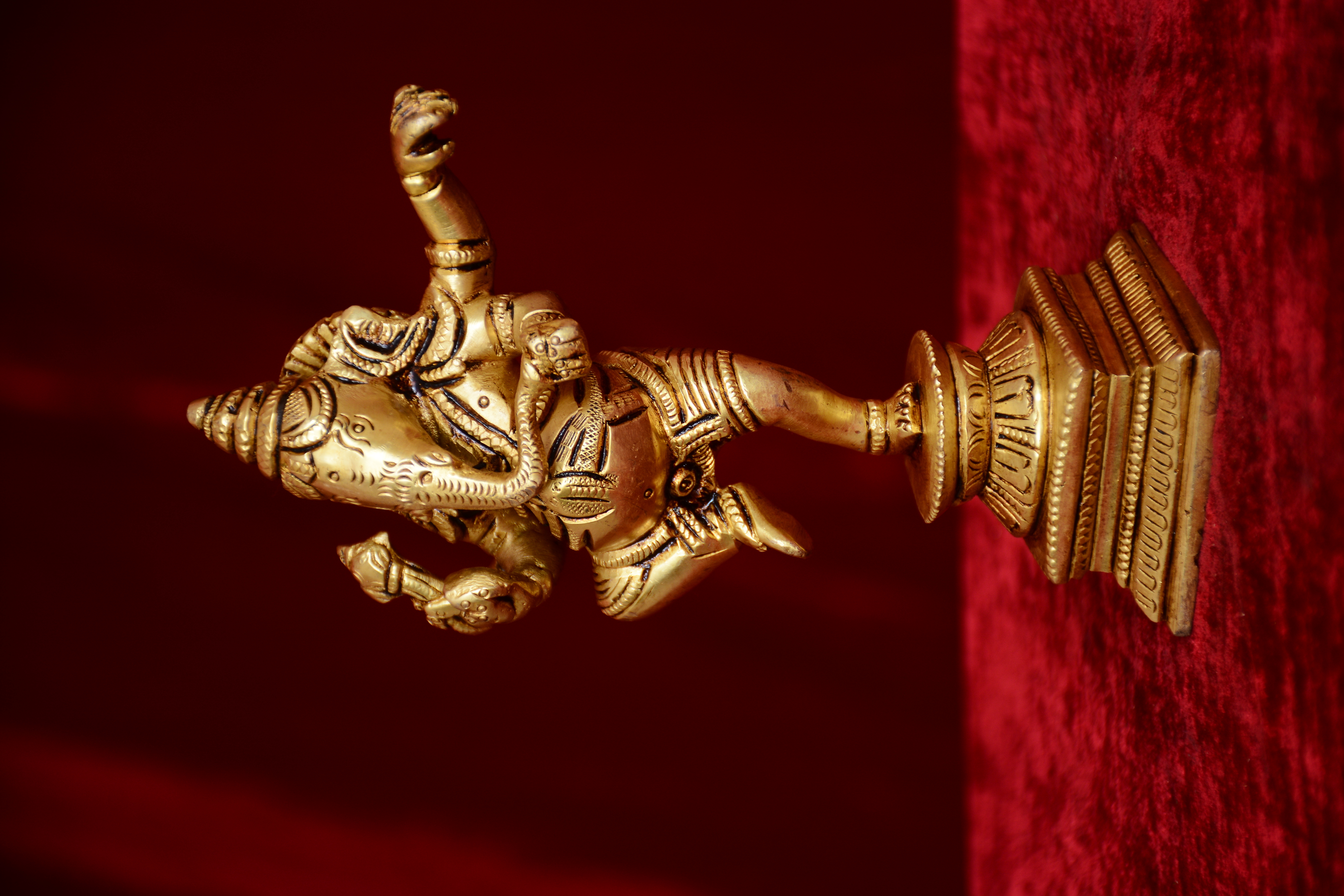 Dancing Ganesh Ji - Finishing: Polishing