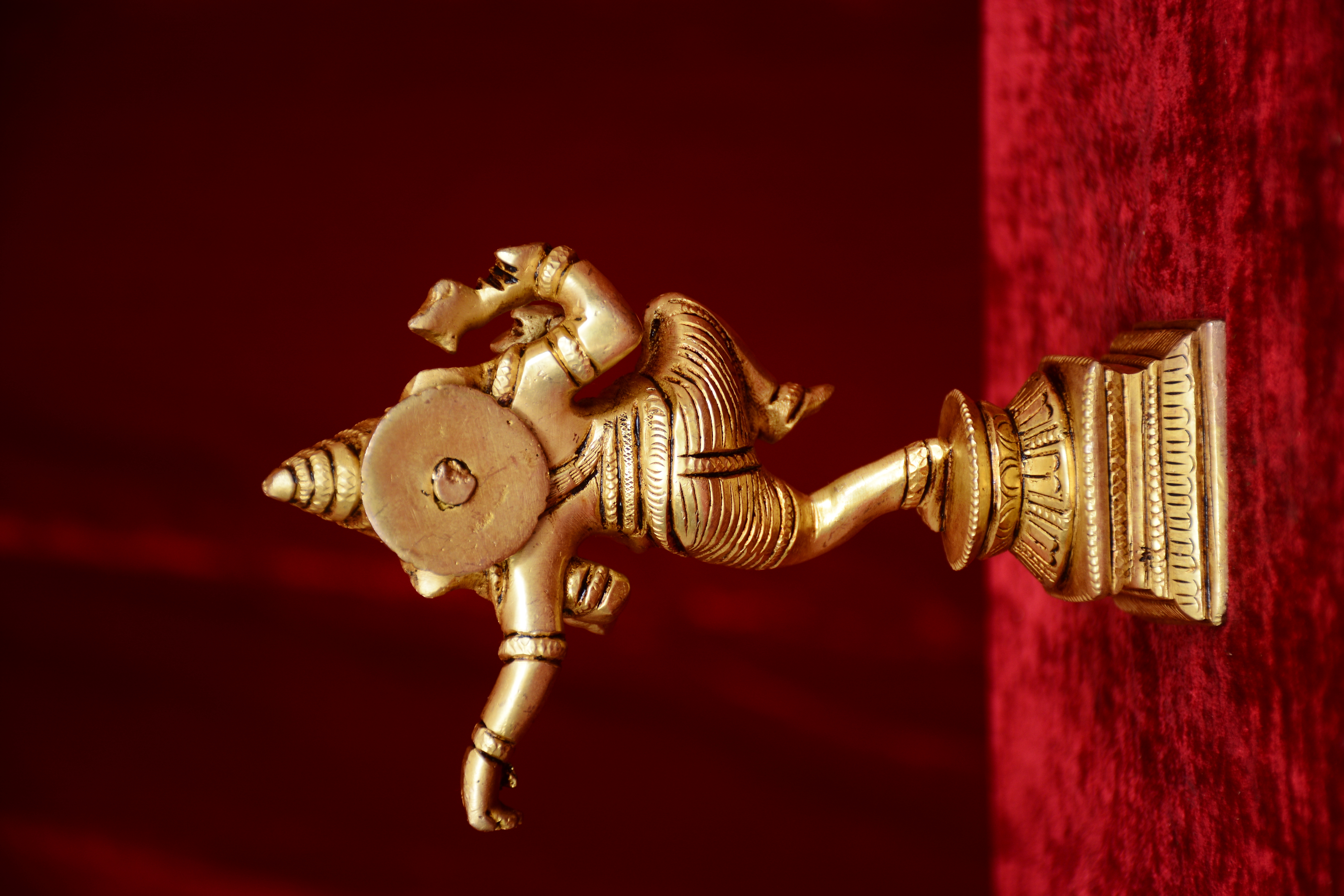 Dancing Ganesh Ji - Finishing: Polishing