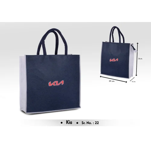 Blue Kia Promotional Falt Carry Bag