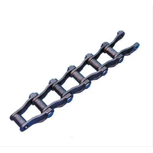Malleable Elevator Chains - Mild Steel, 26mm Roller Diameter, Polished Finish, Customized Hole Shape | Applications In Agriculture, Construction, Sports Fields