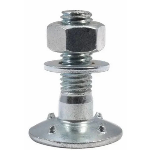 Industrial Elevator Bucket Bolts - Carbon Steel, Various Sizes, Black | High Tensile Strength, Plated For Industrial Use, Fitting Elevators