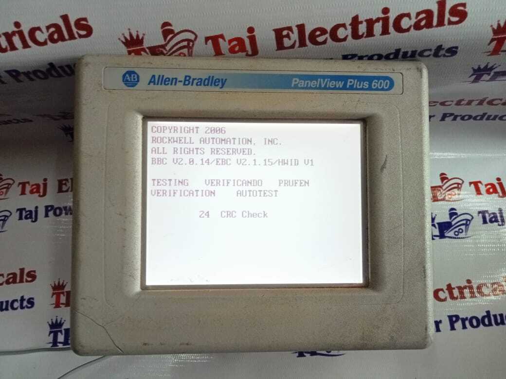 Allen Bradley 2711pc-t6m20d Hmi - Automation Grade: Industrial