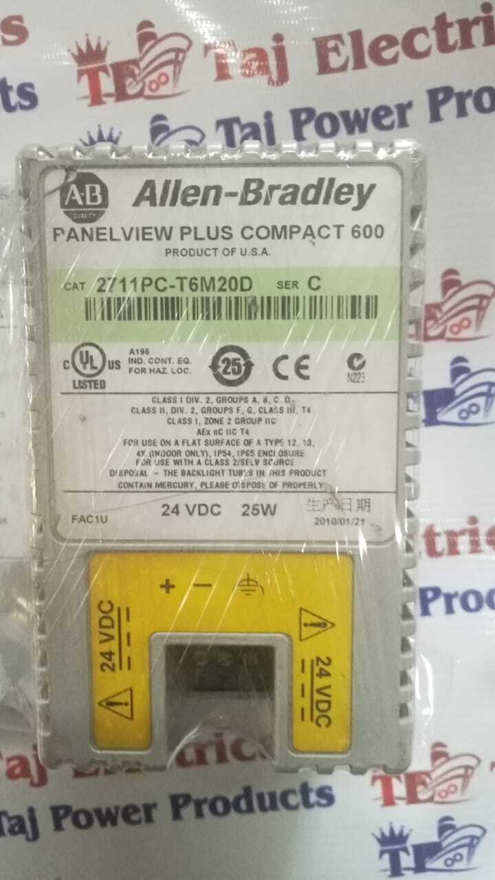 Allen Bradley 2711pc-t6m20d Hmi - Automation Grade: Industrial