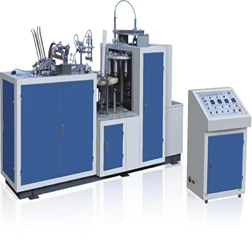 Blue Industrial Paper Cup Making Machine