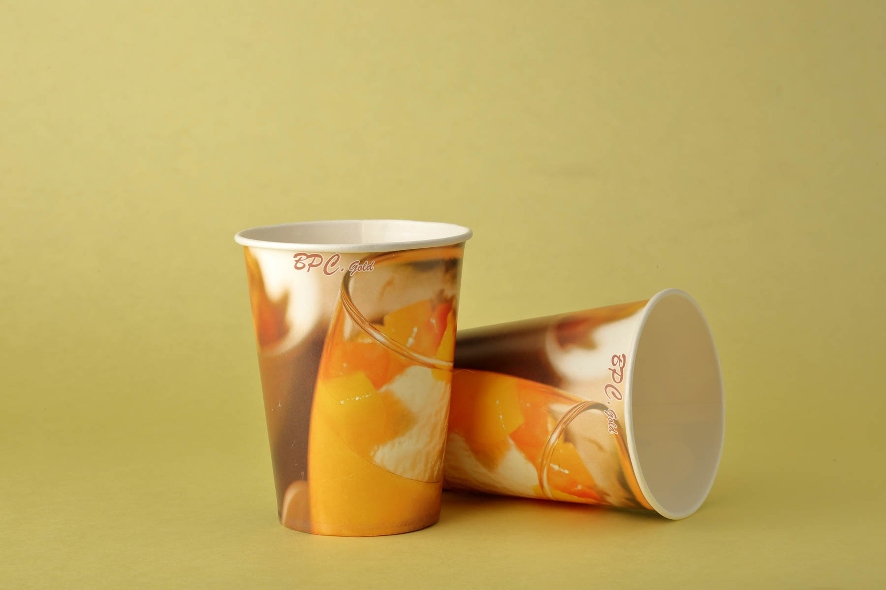 Cold Coffee Paper Cups - Pattern Type: Printed