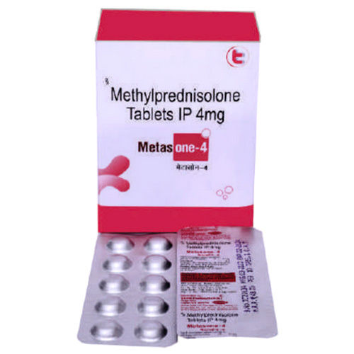 मिथाइलप्रेडनिसोलोन टैबलेट Ip 4 Mg सामान्य दवाएं