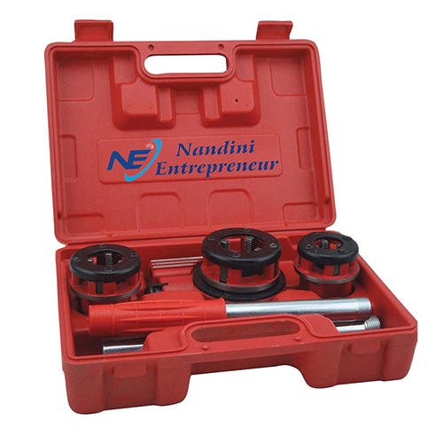 Pipe Ratchet Manual Hand Pipe Threader - Color: Black