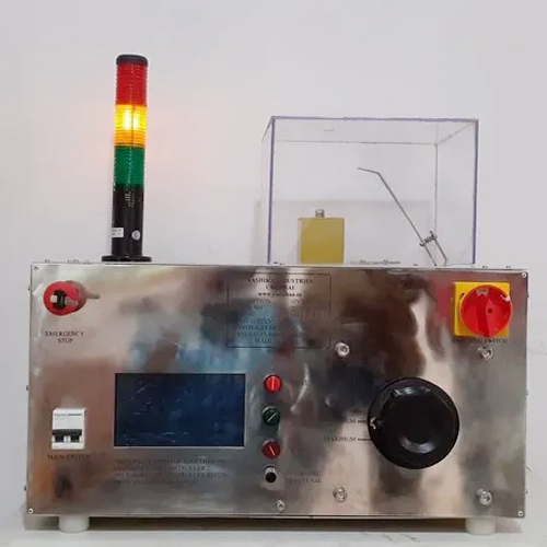 High Voltage Tester - Metal, 600x600x1000 mm, Red, 3kV to 70KV Configurable | Fully Automated, TFT Touch Display, Industrial Customisation