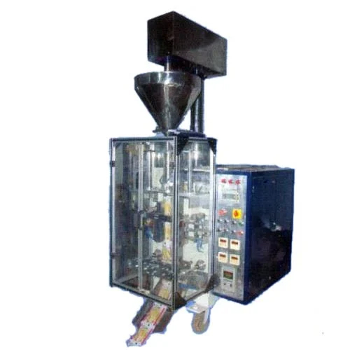 Semi-automatic 60 Pouch Powder Packing Collar Machine With Auger Filler Machine