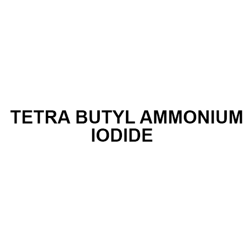 Tetra Butyl Ammonium Iodide Application: Pharmaceutical Industry