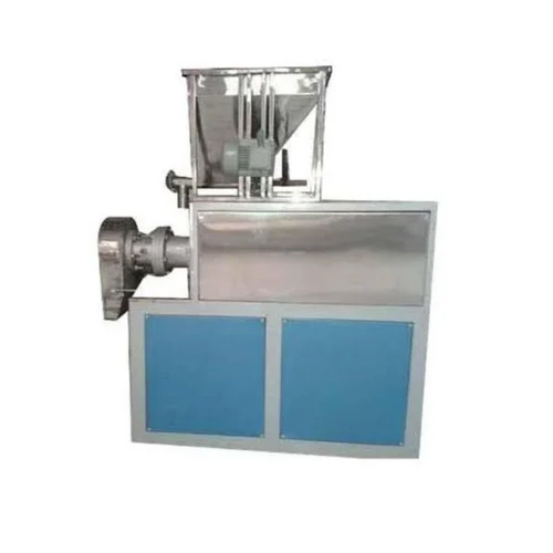 Corn Ring Snacks Food Extruder - Stainless Steel, Silver Color | Automatic Computerized Operation, Manual Control System, Warranty Included