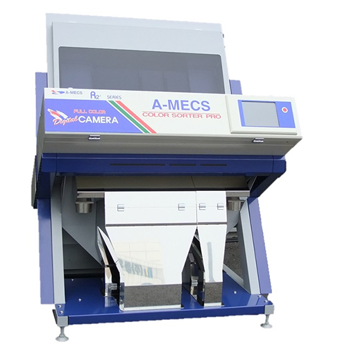 A-mecs Color Sorter Pro - Industrial Sorting Machine With Air Compressor | Advanced Imaging Technology, Quality Control Optimization, And Defective Material Separation