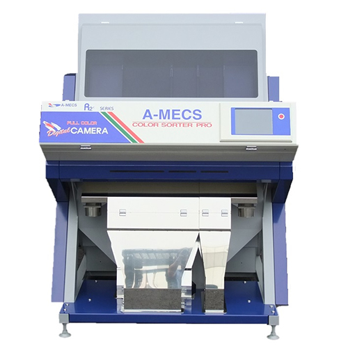 A-mecs Color Sorter Pro - Industrial Sorting Machine With Air Compressor | Advanced Imaging Technology, Quality Control Optimization, And Defective Material Separation