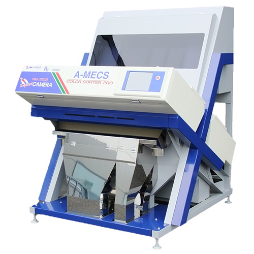 A-mecs Color Sorter Pro - Industrial Sorting Machine With Air Compressor | Advanced Imaging Technology, Quality Control Optimization, And Defective Material Separation