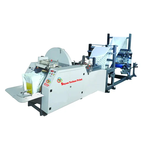 Automatic Stp Pbm 1018P Paper Bag Making Machine With Online Flexo Printing Machine