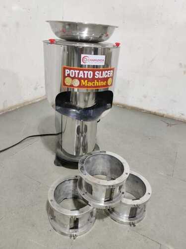 आलू के चिप्स काटने की मशीन औद्योगिक
