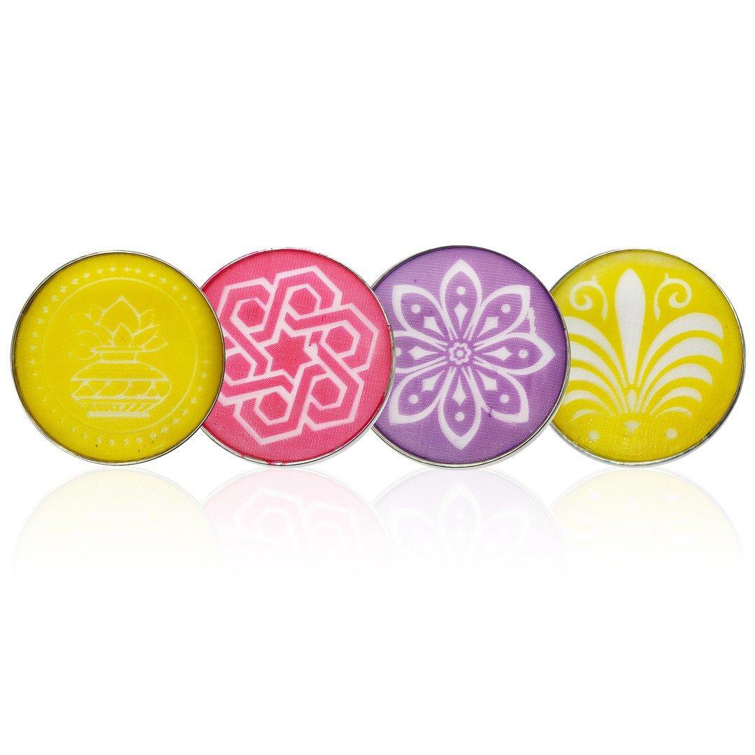 Decora Magic Rangoli Maker - Color: Red White