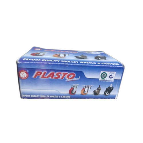 Glossy Lamination Caster Wheel Corrugated Packaging Box
