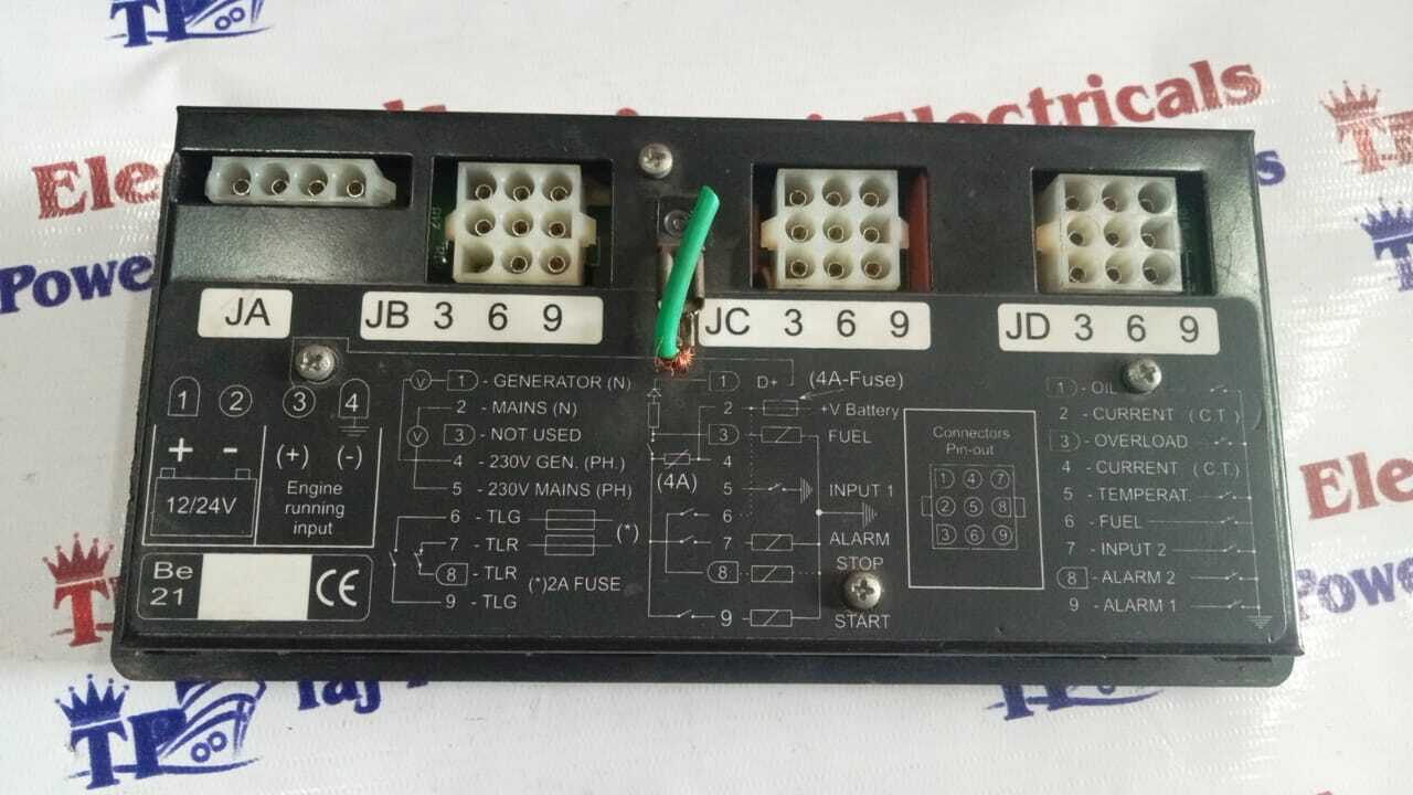 Genset Control Be21 Hmi